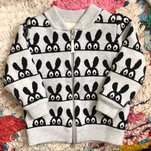 Rabbit kids knit jacket